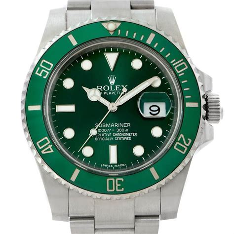 green dial submariner